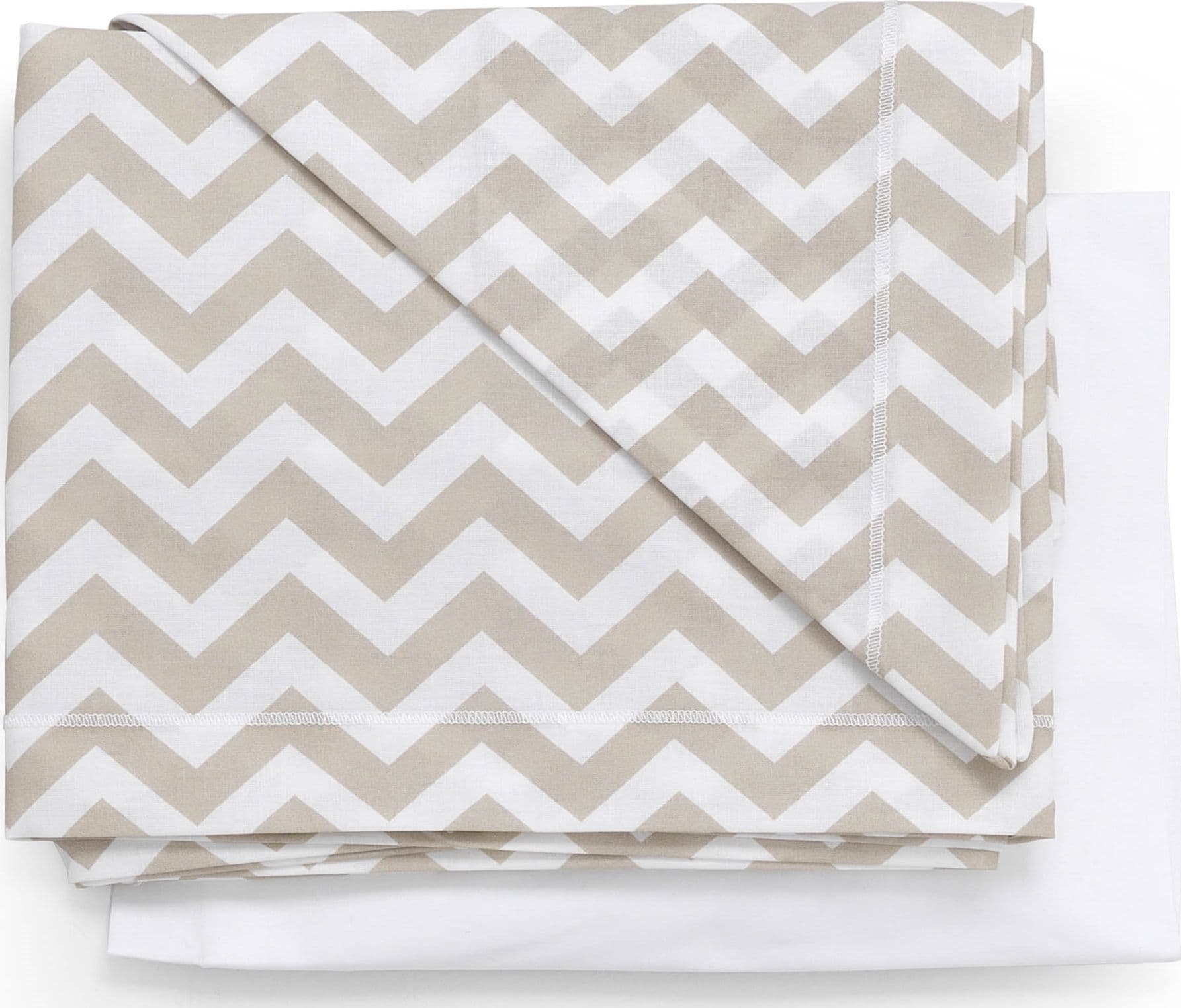 Set Lenzuola 3 pz Italbaby Zig Zag Tortora