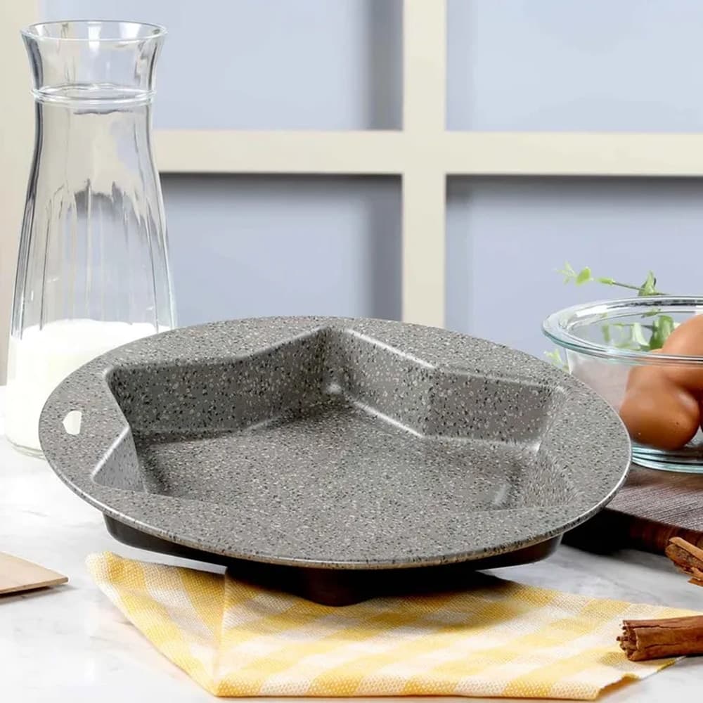 STAMPO TEGLIA FORMA DI STELLA 32 CM PER TORTA DOLCI IN ALLUMINIO ANTIADERENTE 026290M - 7