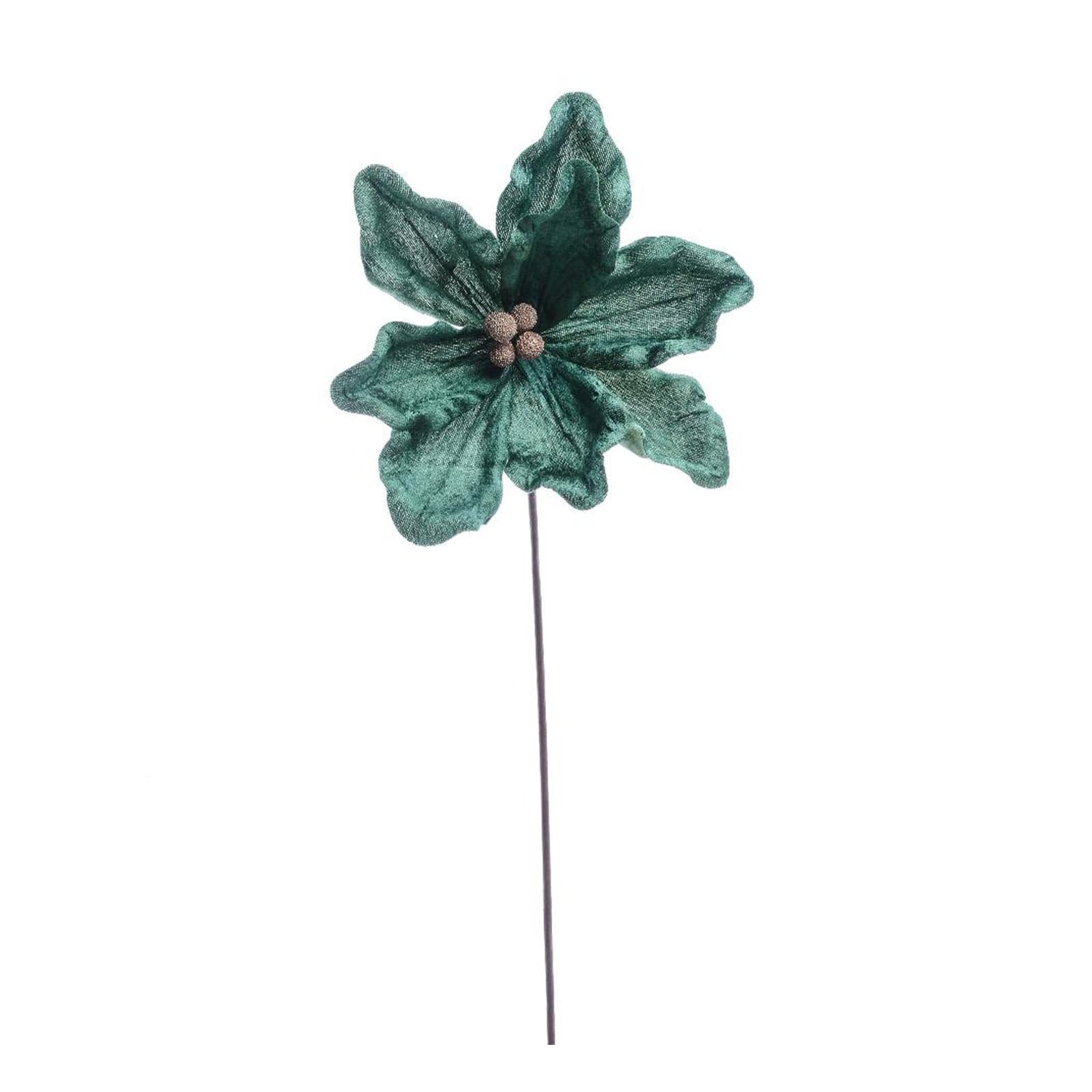 Magnolia decorativa in poliestere per decorazioni natalizie h 60 cm in Ghirlande e corone MagiediNatale.it - Altamura, commercioVirtuoso.it