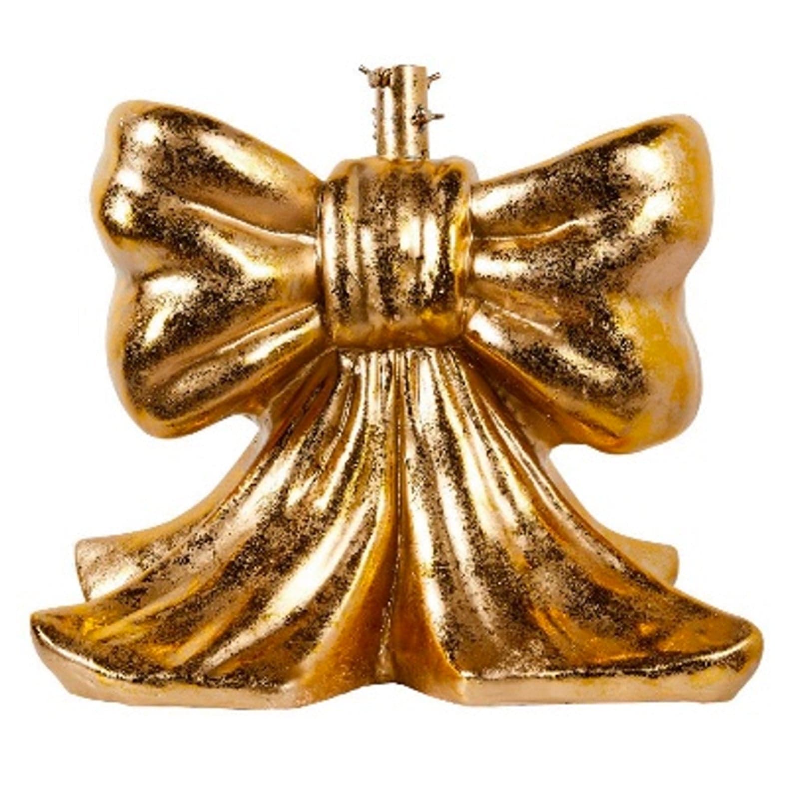 Base per albero di natale fiocco in poliresina per decorazioni natalizie in Basi e supporti per alberi di Natale MagiediNatale.it - Altamura, commercioVirtuoso.it