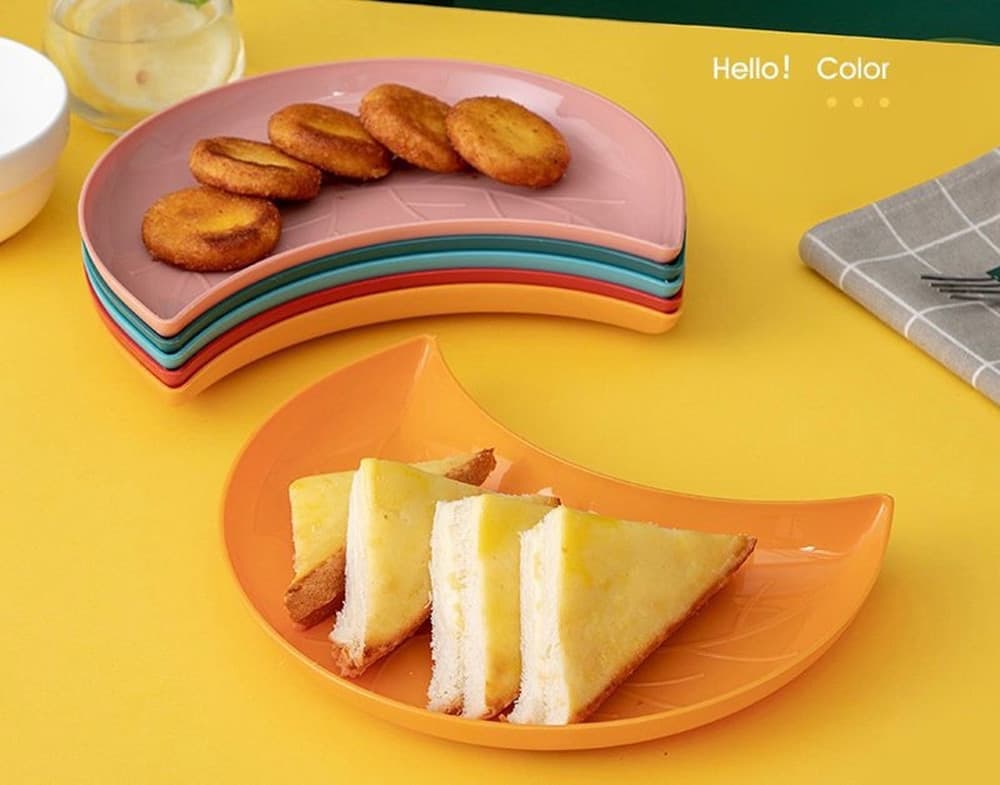 Vassoio 5 Scomparti Colorati per Snack Frutta Secca Dolci e Finger Food - 6