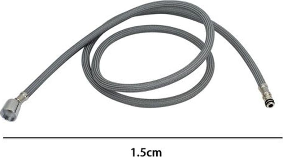 TUBO FLESSIBILE DI RICAMBIO PER DOCCETTA ESTRAIBILE MISCELATORE CUCINA GRIGIO 1.5MT 79351 - 3