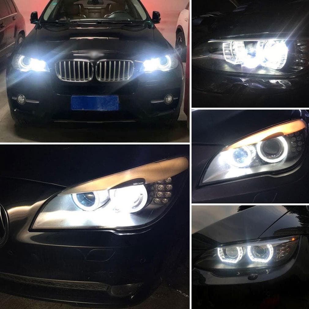 LUCI DI POSIZIONE BMW X1 E84 6 LED T10 CANBUS NO ERRORE 6000K BIANCO GHIACCIO - 3