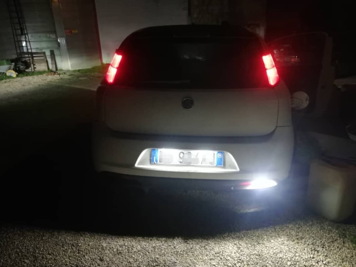 LAMPADA RETROMARCIA 16 LED 21W P21W BA15S BIANCO NO ERROR FIAT GRANDE PUNTO VAN - 5
