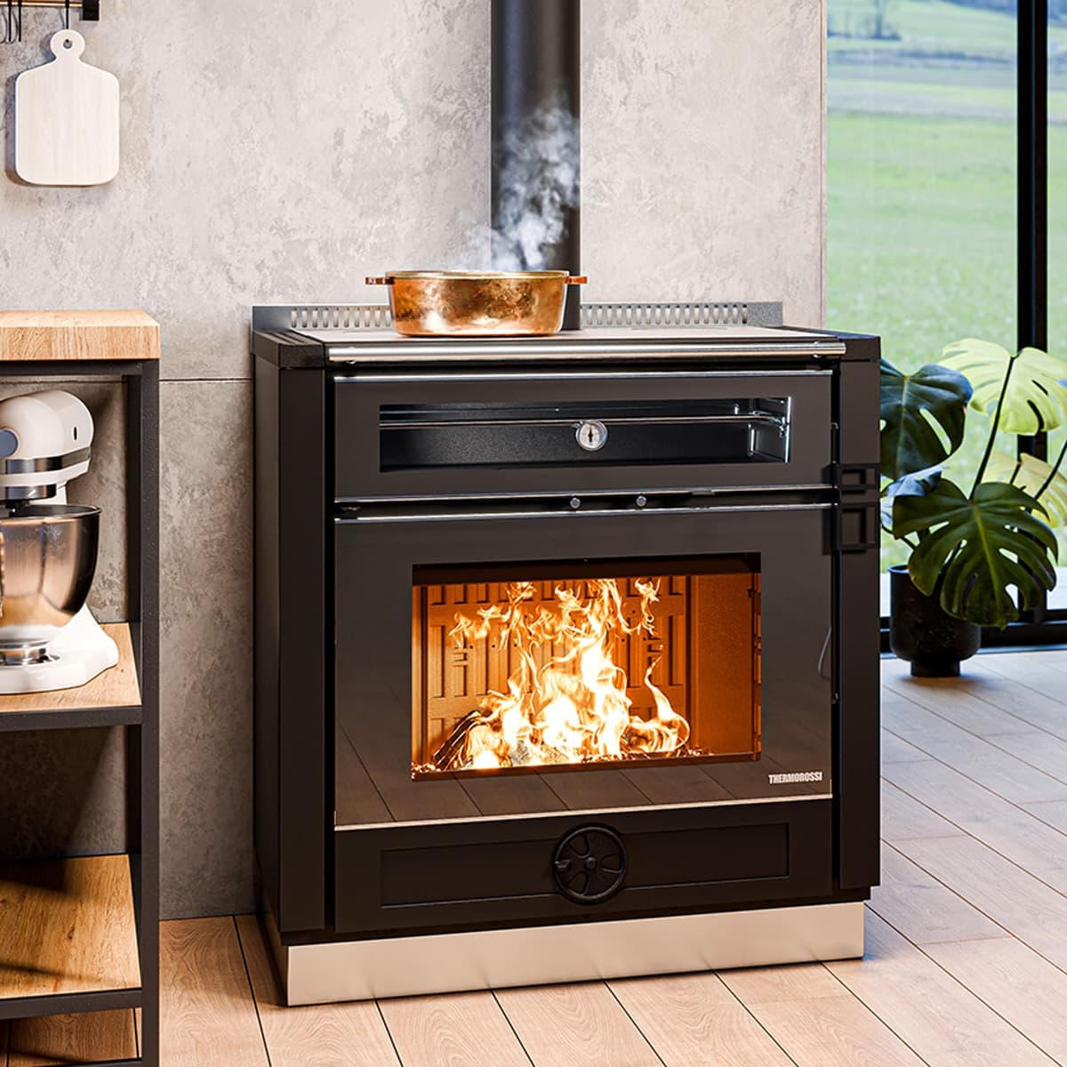 Thermorossi Cucina a Legna Aurora 80 7,9 kW - 2