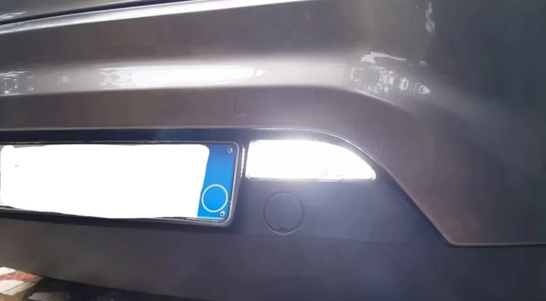 LAMPADA RETROMARCIA 16 LED 21W P21W BA15S BIANCO 6000K NO ERROR FIAT BRAVO - 5