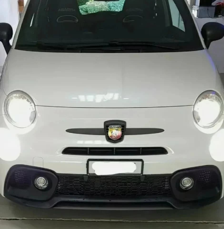 KIT LED LENTICOLARE ABARTH FIAT 500 595 RESTYLINGH7 CANBUS 90W BIANCO FREDDO - 3