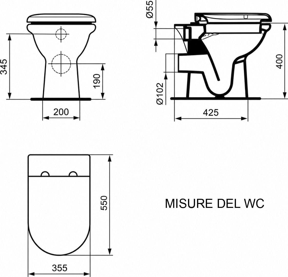 Ideal Standard Esedra T627701 - Copriwater termoindurente ORIGINALE in Sedili WC Masterbrico - Longobardi, commercioVirtuoso.it