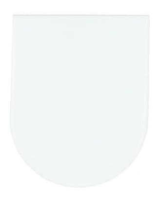 COPRIWATER UF UNIVERSALE SEDILE WC BIANCO WATER BAGNO FORMA D CHIUSURA AMMORTIZZATA 87645 - 6