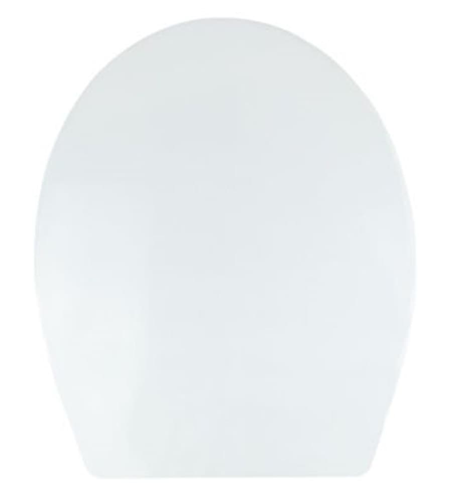 COPRIWATER UF UNIVERSALE SEDILE WC WATER BAGNO FORMA O CHIUSURA AMMORTIZZATA BIANCO 87644 - 5