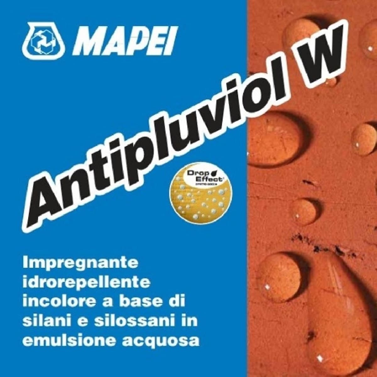 Mapei Antipluviol W: Impregnante Idrorepellente Superfici 10 Kg - 2