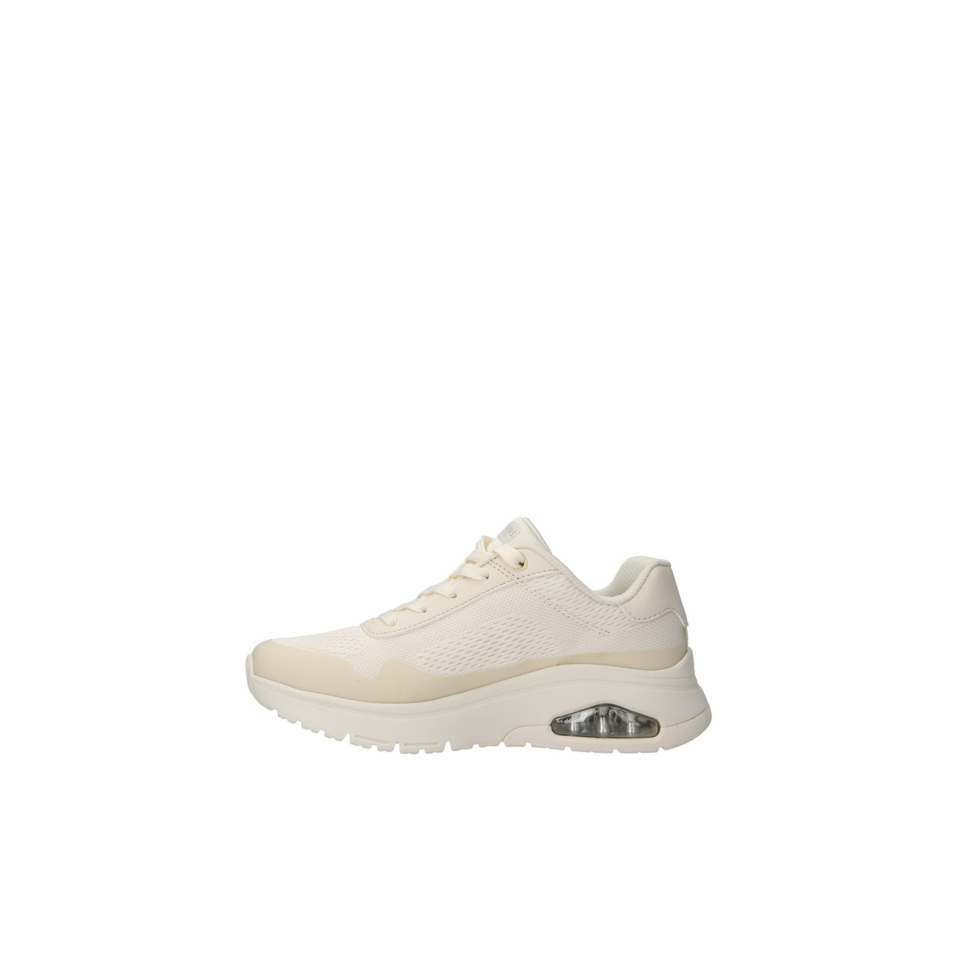 Skechers Uno Stand On Air, Sneaker Donna, White Durabuck - 3