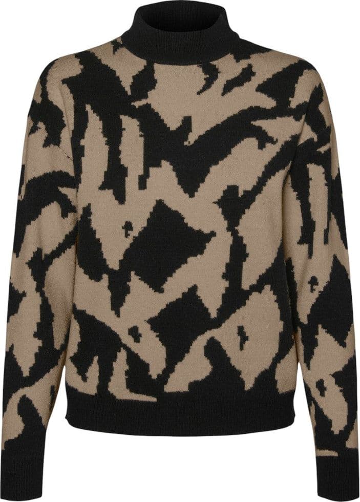 Vero Moda pullover Gold New nero e beige 10311357 - 2