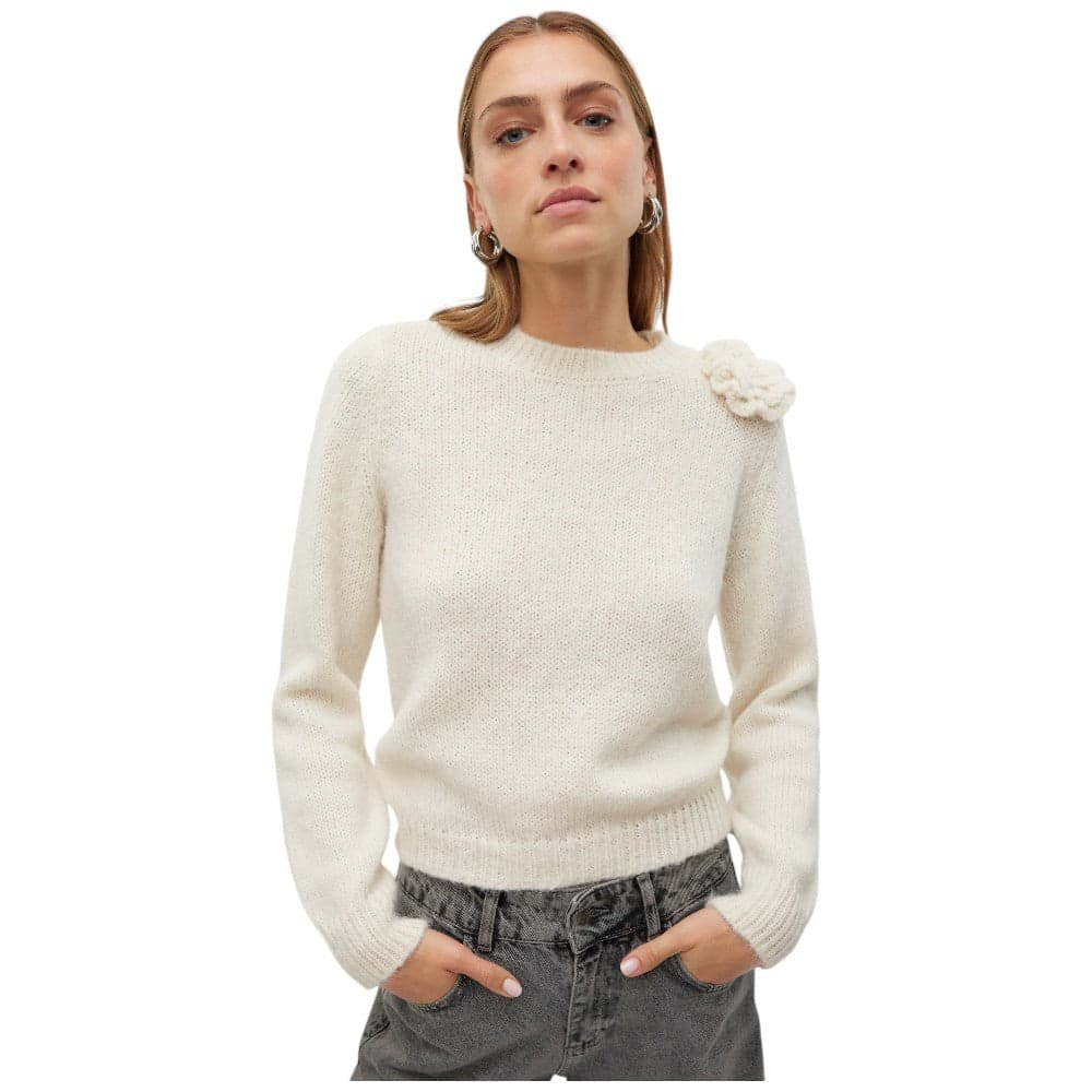 Vero Moda pullover bianco Adia 10314235 - 7