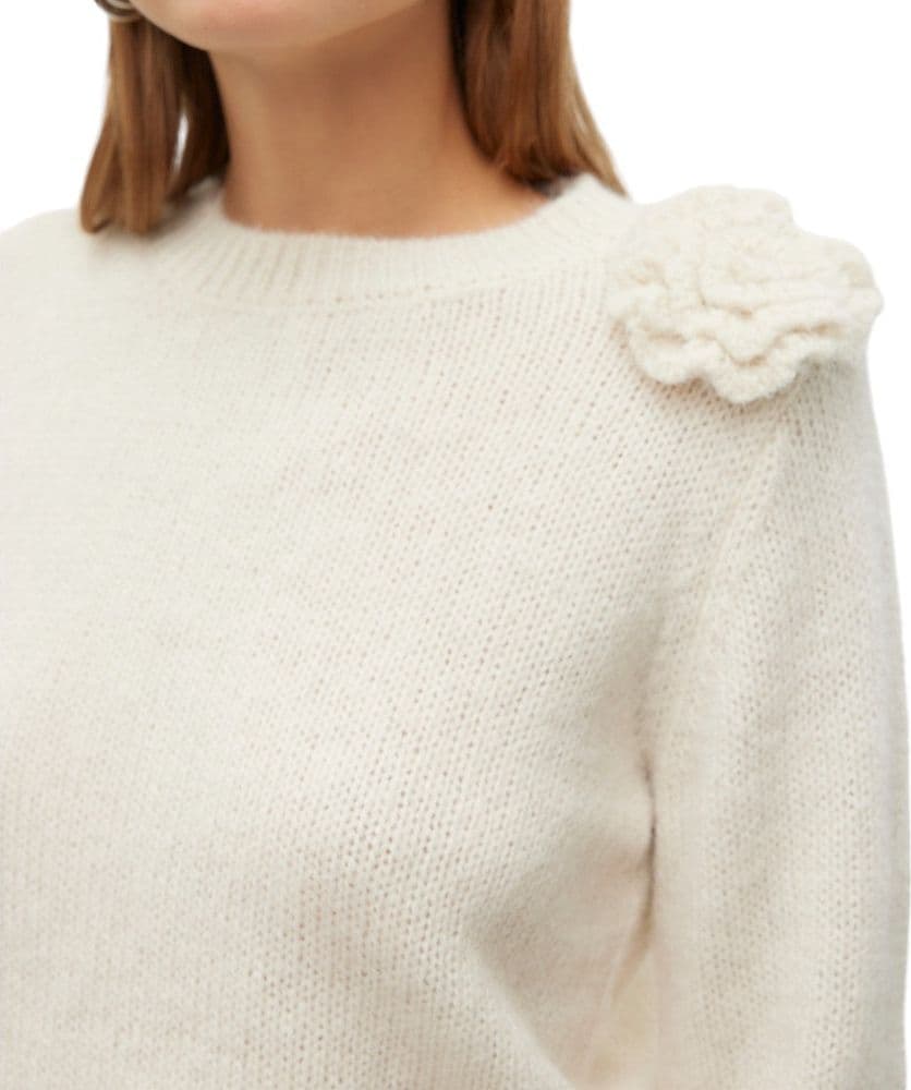 Vero Moda pullover bianco Adia 10314235 Maglieria Vero Moda