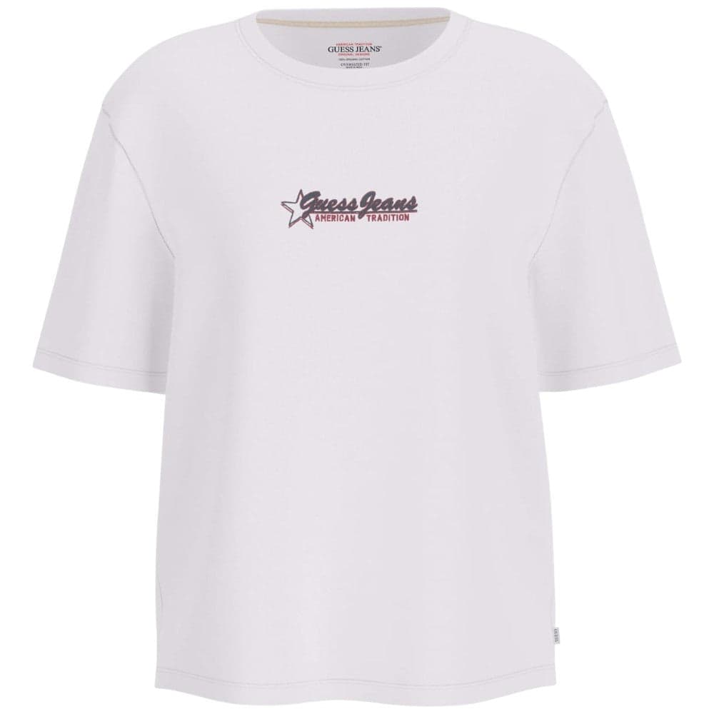 Guess Jeans t-shirt bianca  W5RI48 K8HM0 G011 - 3