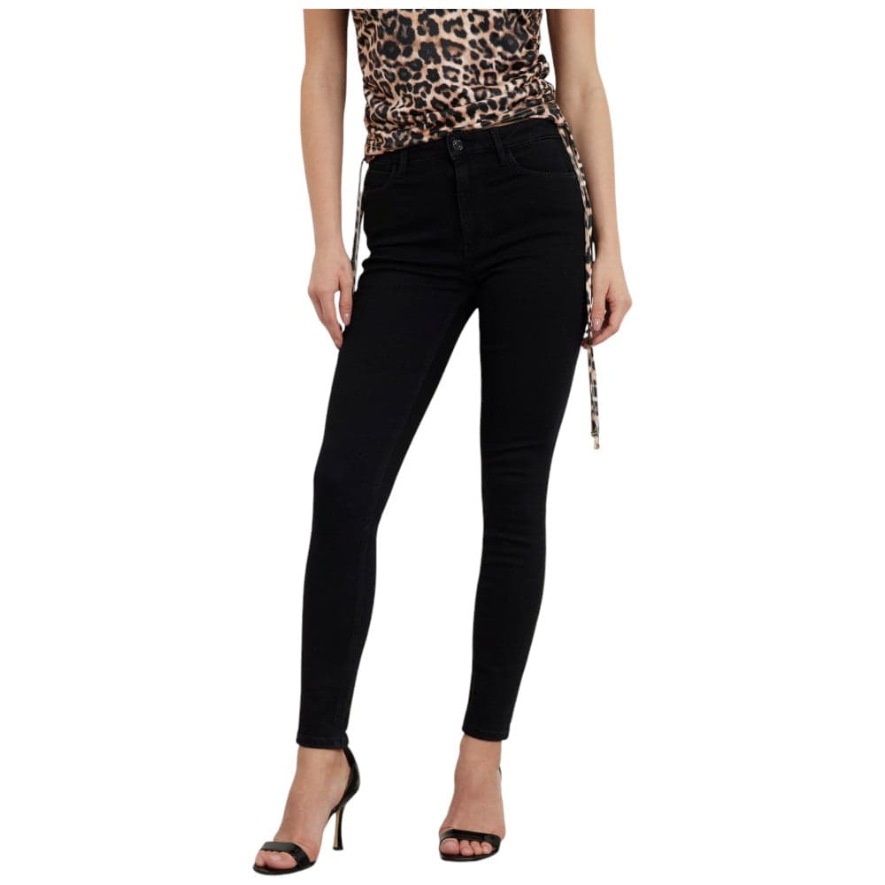 Guess jeans skinny nero 1981 W2YA46 D4PZ1 CBL1 - 7