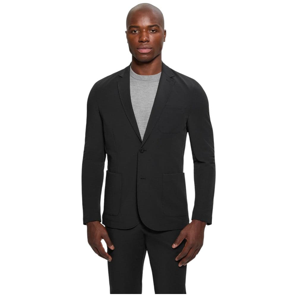 Guess giacca nera blazer monopetto Tyron M5RN09 WGUP2 JBLK