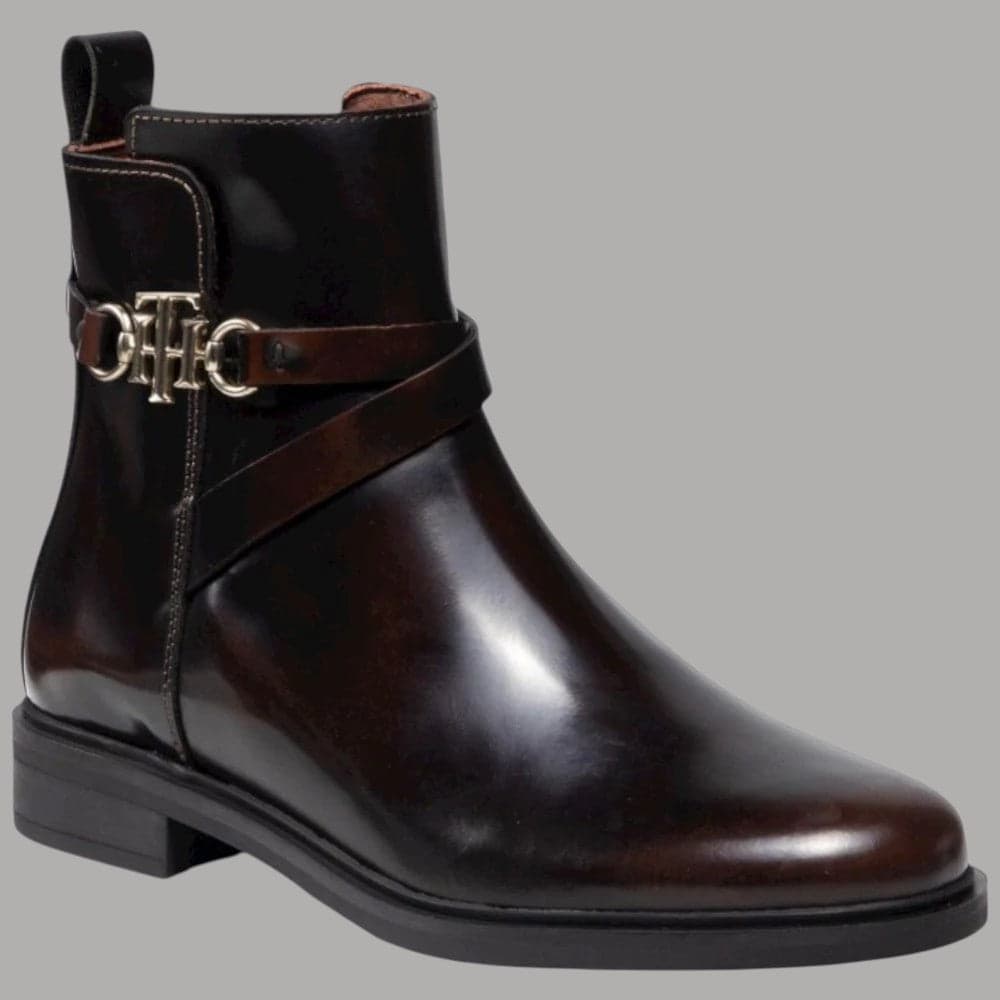 Tommy Hilfiger stivaletti donna marrone Stivaletti Tommy Hilfiger