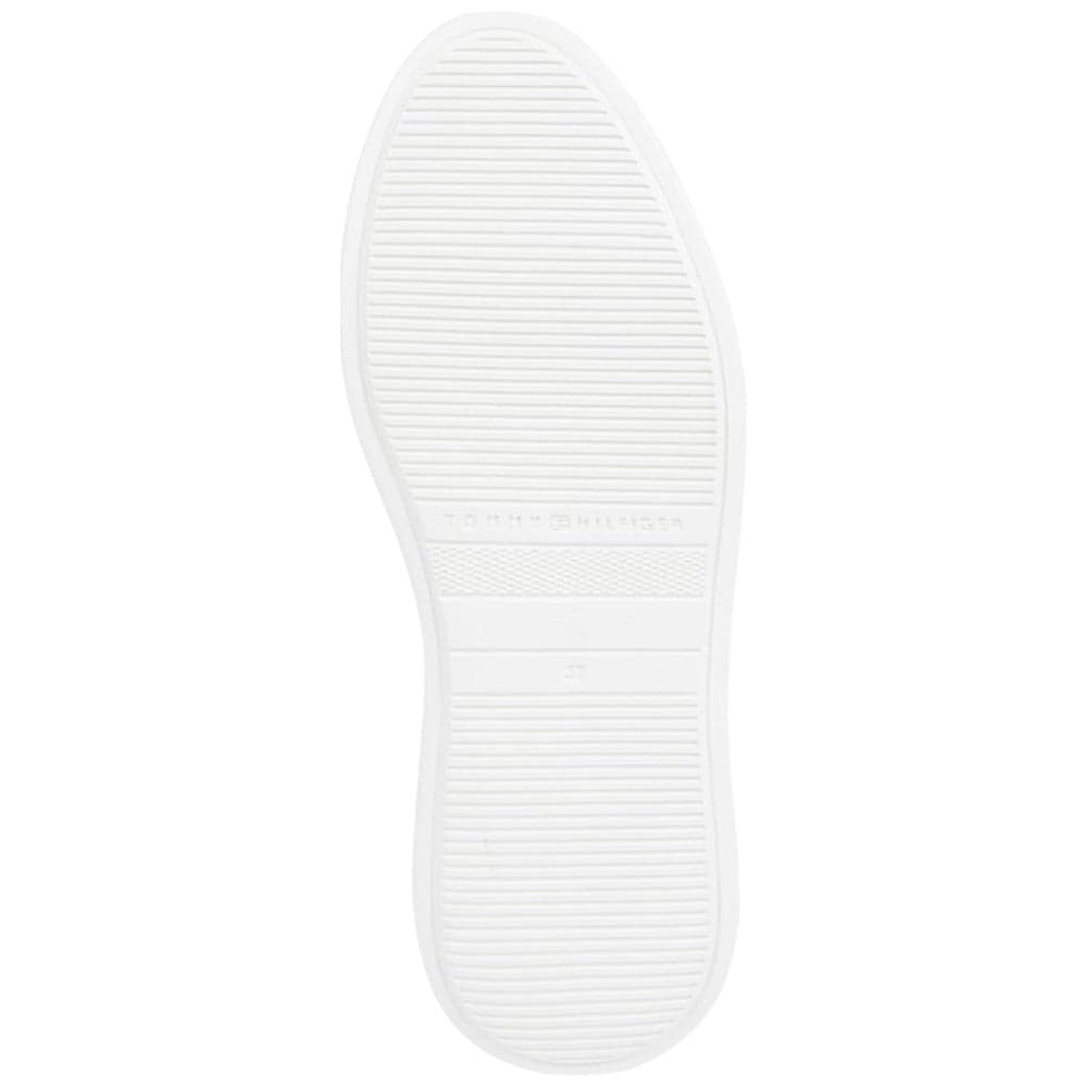 Tommy Hilfiger sneakers bianche/cuoio donna lux pointy court FW0FW07991 Sneakers Tommy Hilfiger