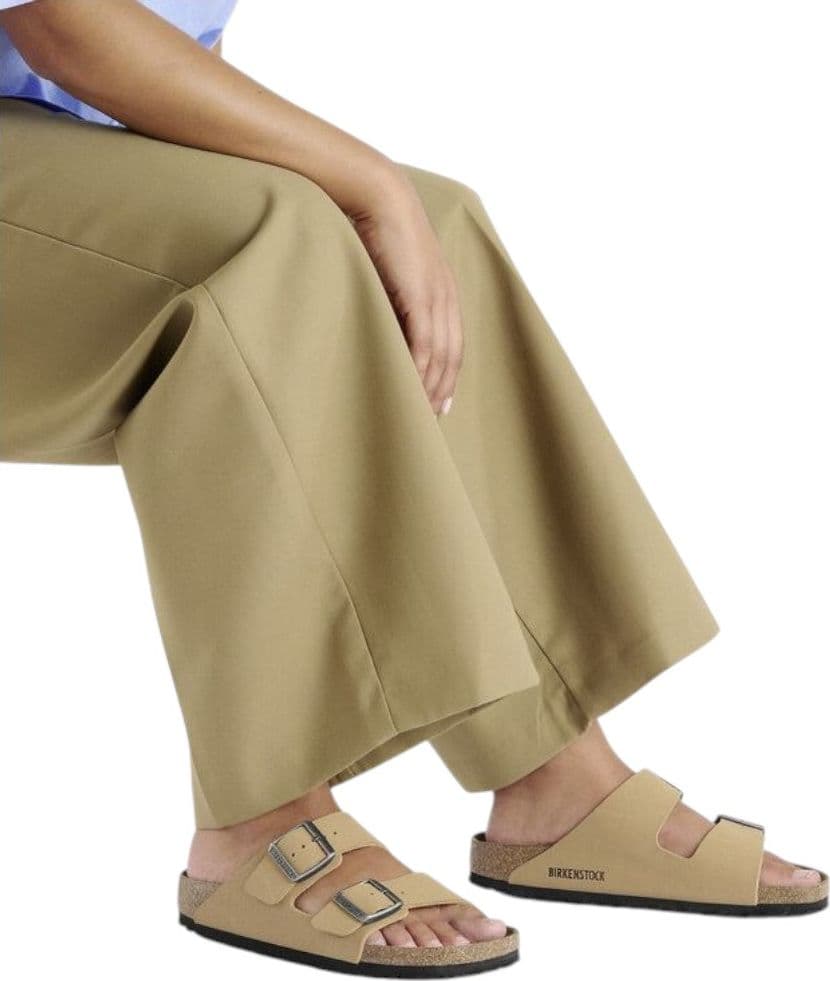 Ciabatte Birkenstock Arizona latte crema Birko-Flor Nubuck 1029151 Ciabatte Birkenstock