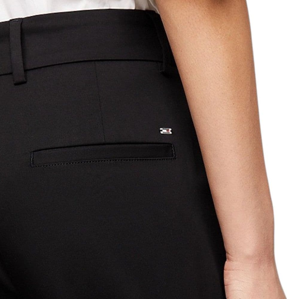 Tommy Hilfiger pantalone nero WW0WW40504 Pantaloni Tommy Hilfiger