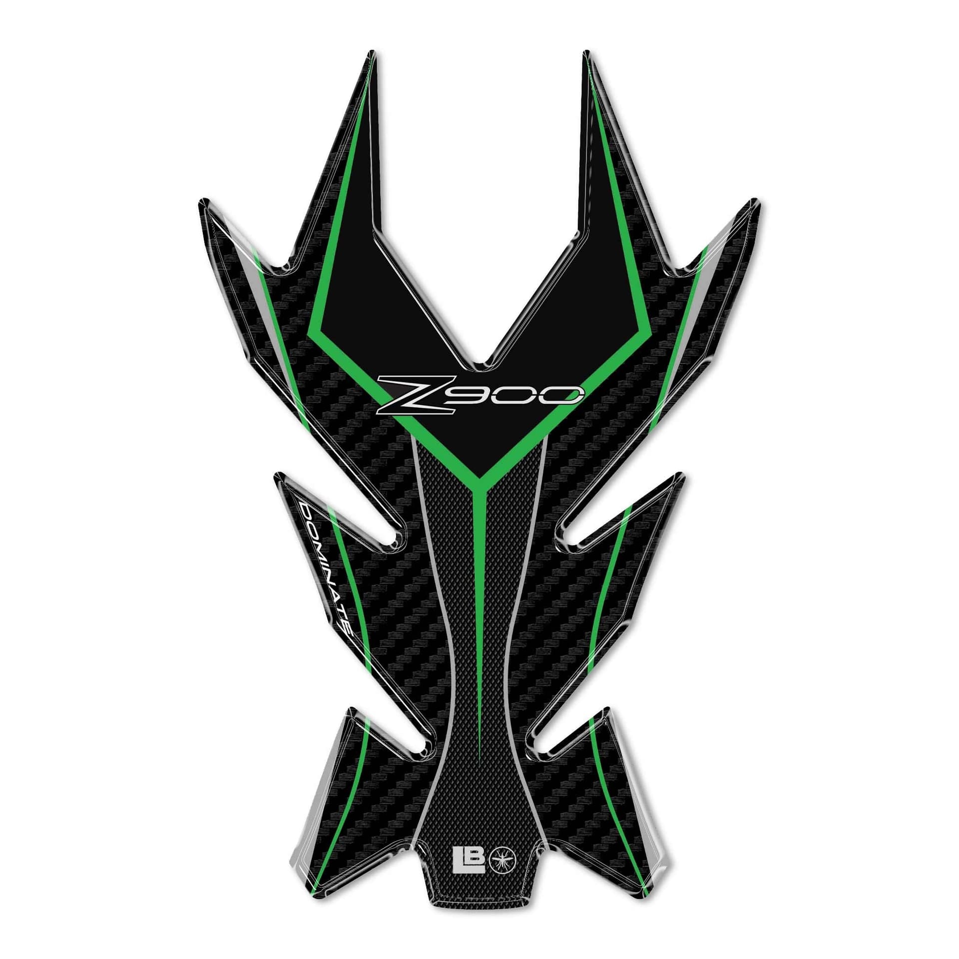 Adesivo gel 3D Protezione Paraserbatoio compatibile con Kawasaki Z900 2018-2025 - 21