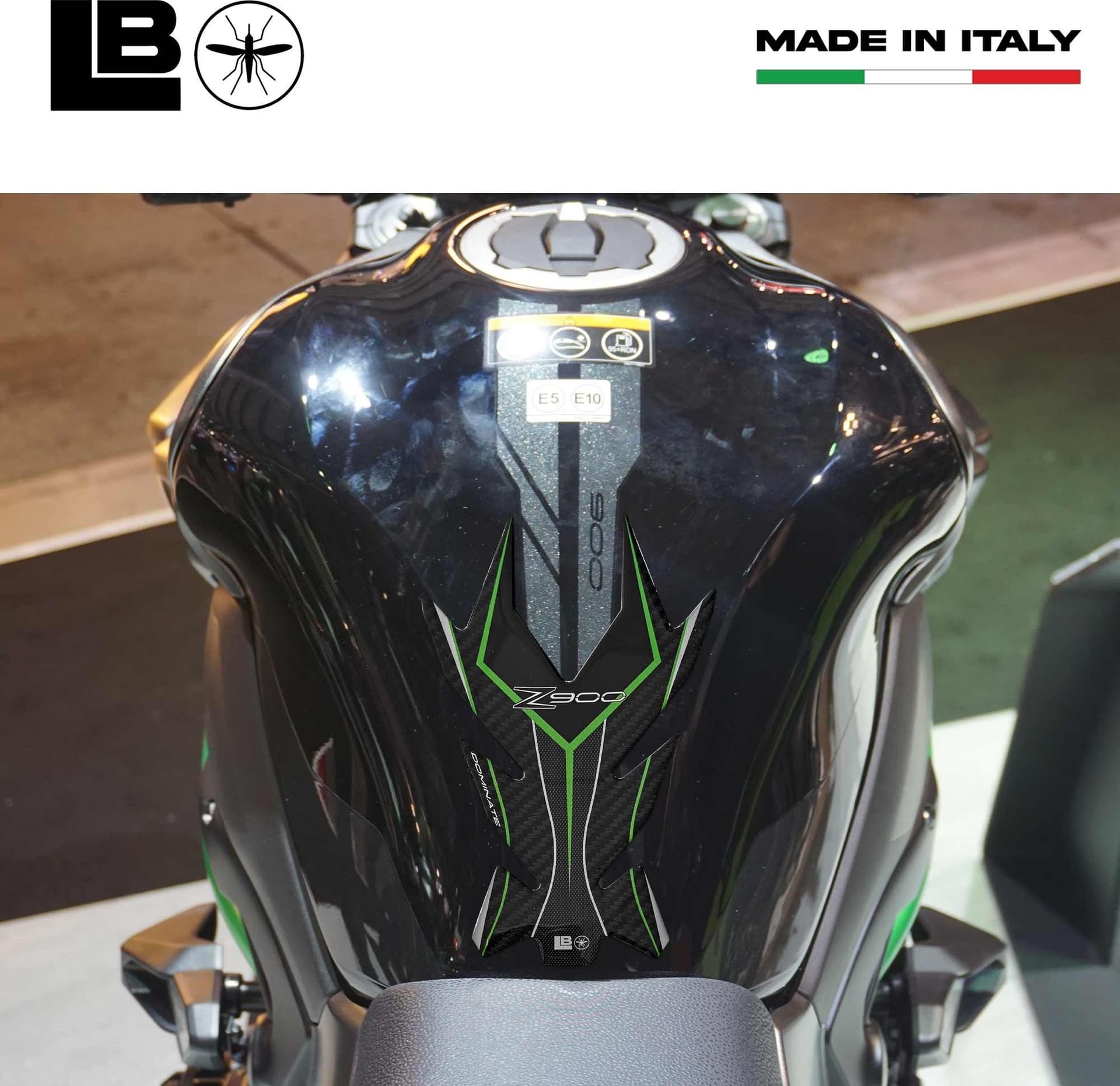 Adesivo gel 3D Protezione Paraserbatoio compatibile con Kawasaki Z900 2018-2025 - 22