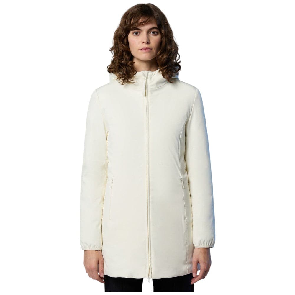 North Sails giacca lunga giubbino bianco Krystyna 010052 - 6