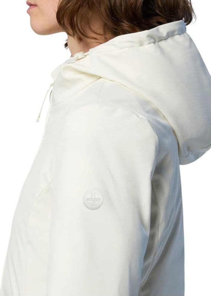 North Sails giacca lunga giubbino bianco Krystyna 010052 Giubbini North Sails
