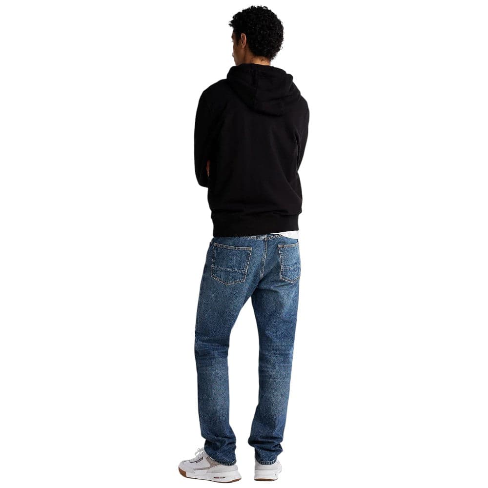 Tommy Hilfiger felpa nera cappuccio MW0MW37235BDS Felpe Tommy Hilfiger