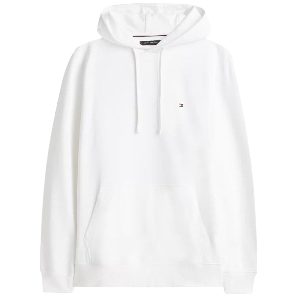 Tommy Hilfiger felpa bianca cappuccio MW0MW37235YBR