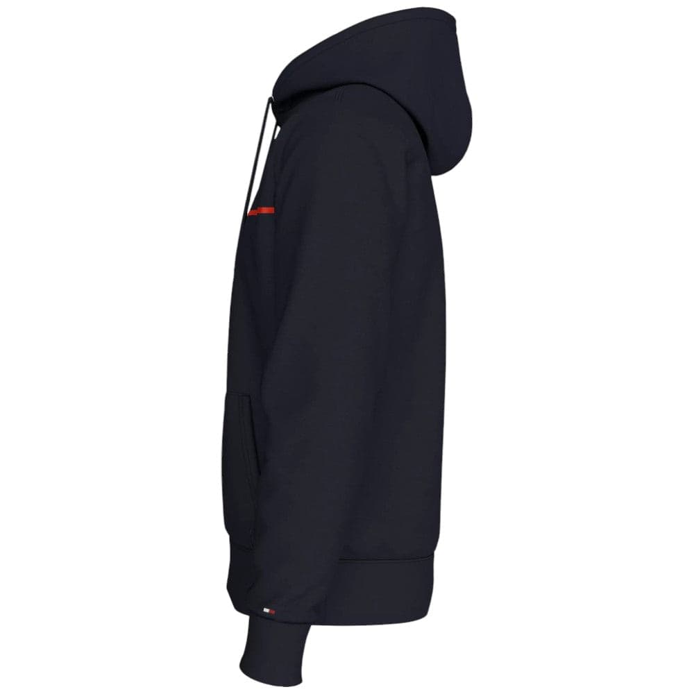 Tommy Hilfiger felpa blu cappuccio terry MW0MW35556 Felpe Tommy Hilfiger