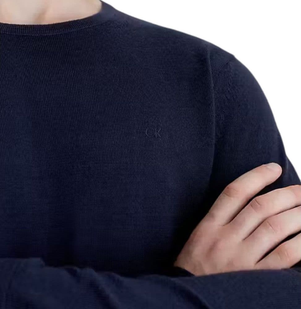 Calvin Klein maglioncino merino blu K10K109474CHW Maglieria Calvin Klein