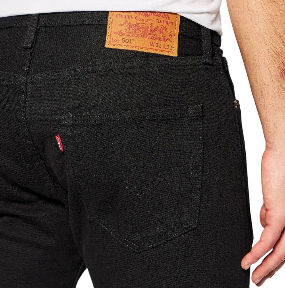 Levi's 501 jeans nero da uomo ORIGINAL FIT 005011650 Jeans LEVI'S