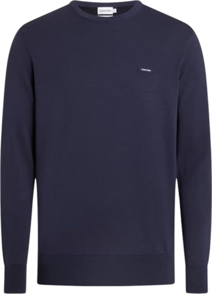 Calvin Klein maglioncino blu cotone seta K10K112742