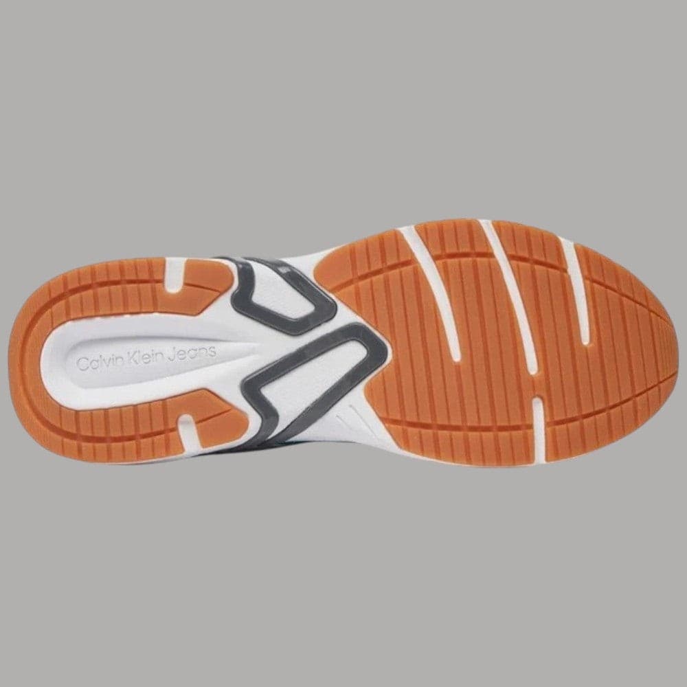 Calvin Klein Jeans sneakers bianca verde RETRO TENNIS, YM0YM00589 Sneakers Calvin Klein Jeans