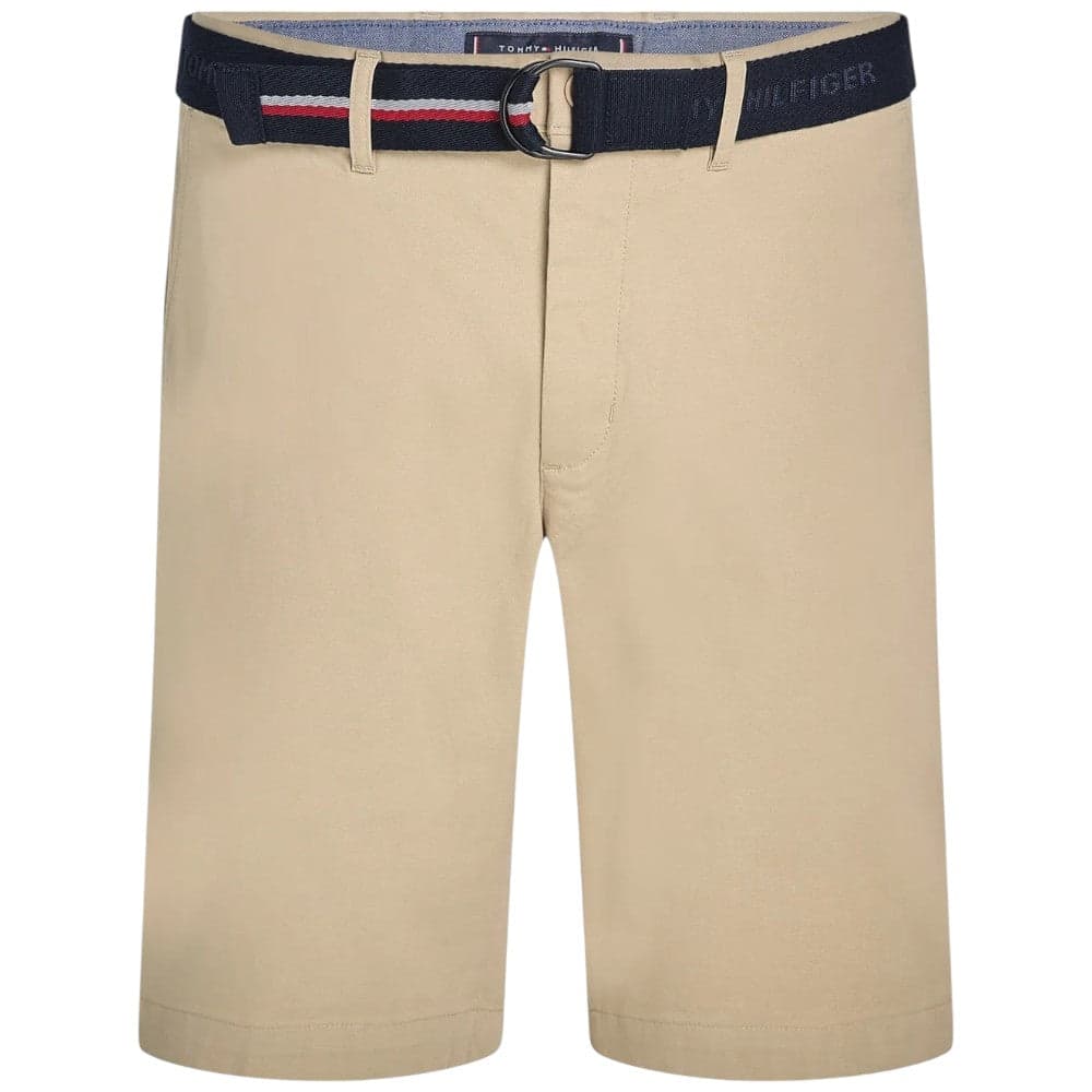 Tommy Hilfiger bermuda in twill beige con cintura MW0MW24874RBT - 4