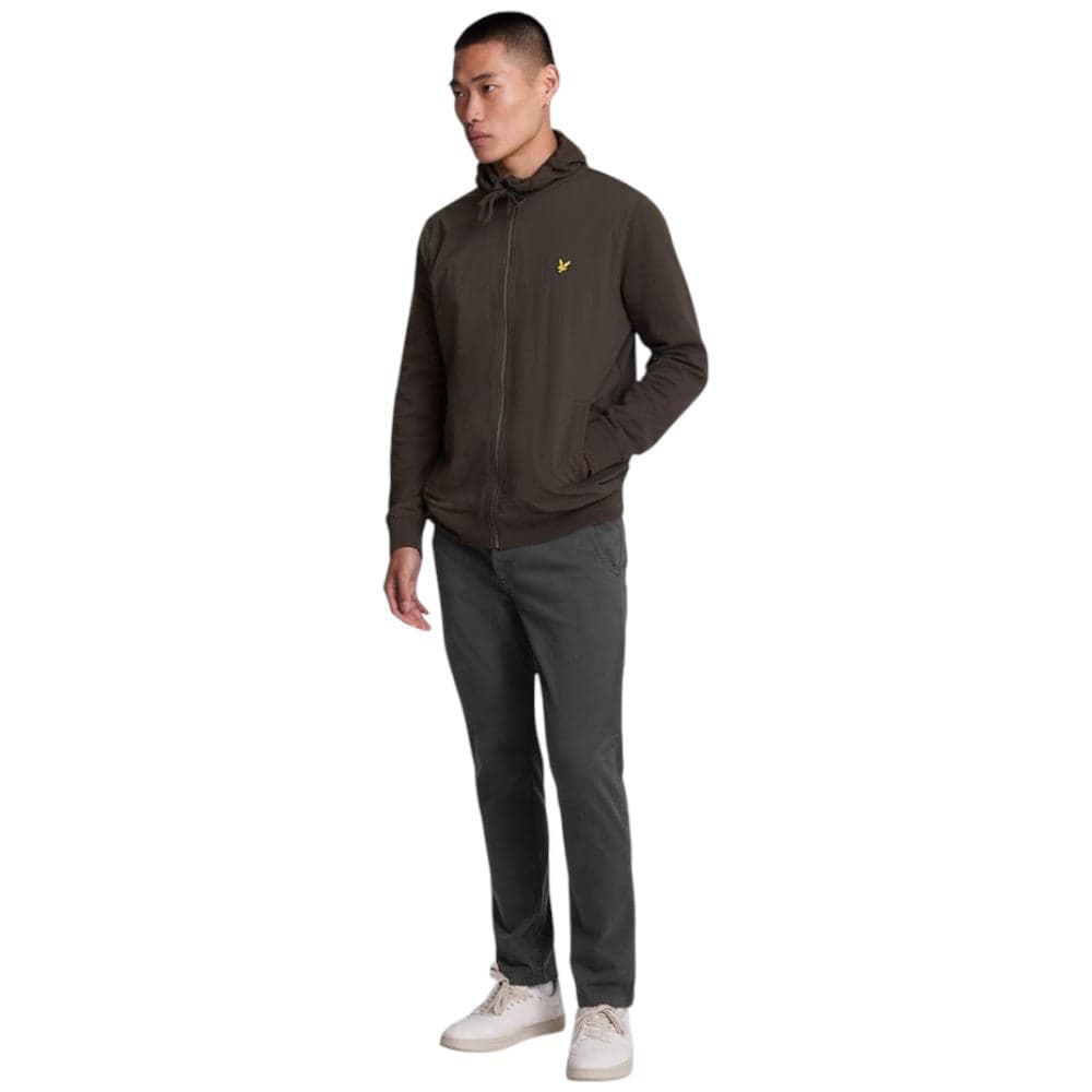 Lyle & Scott pantaloni chino neri TR2110ITA - 6