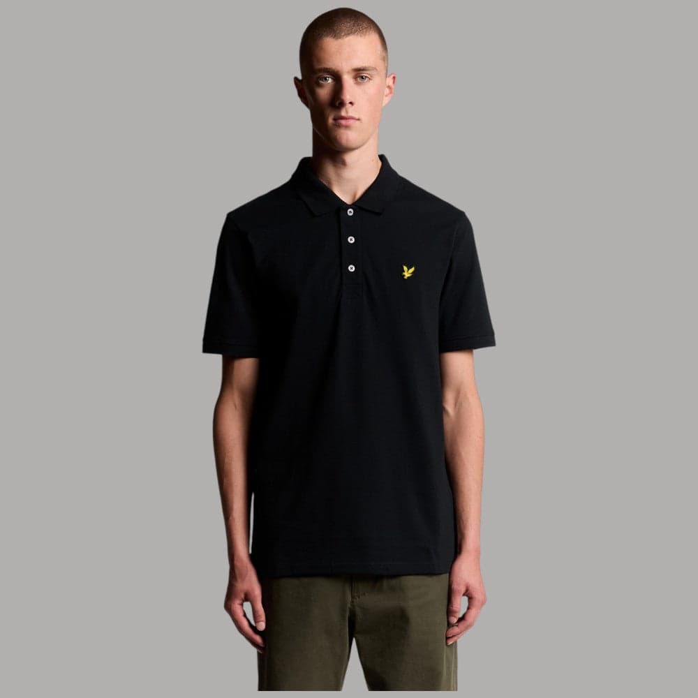 Lyle & Scott Maglietta Polo Uomo Cotone 3 Bottoni Pique - 6