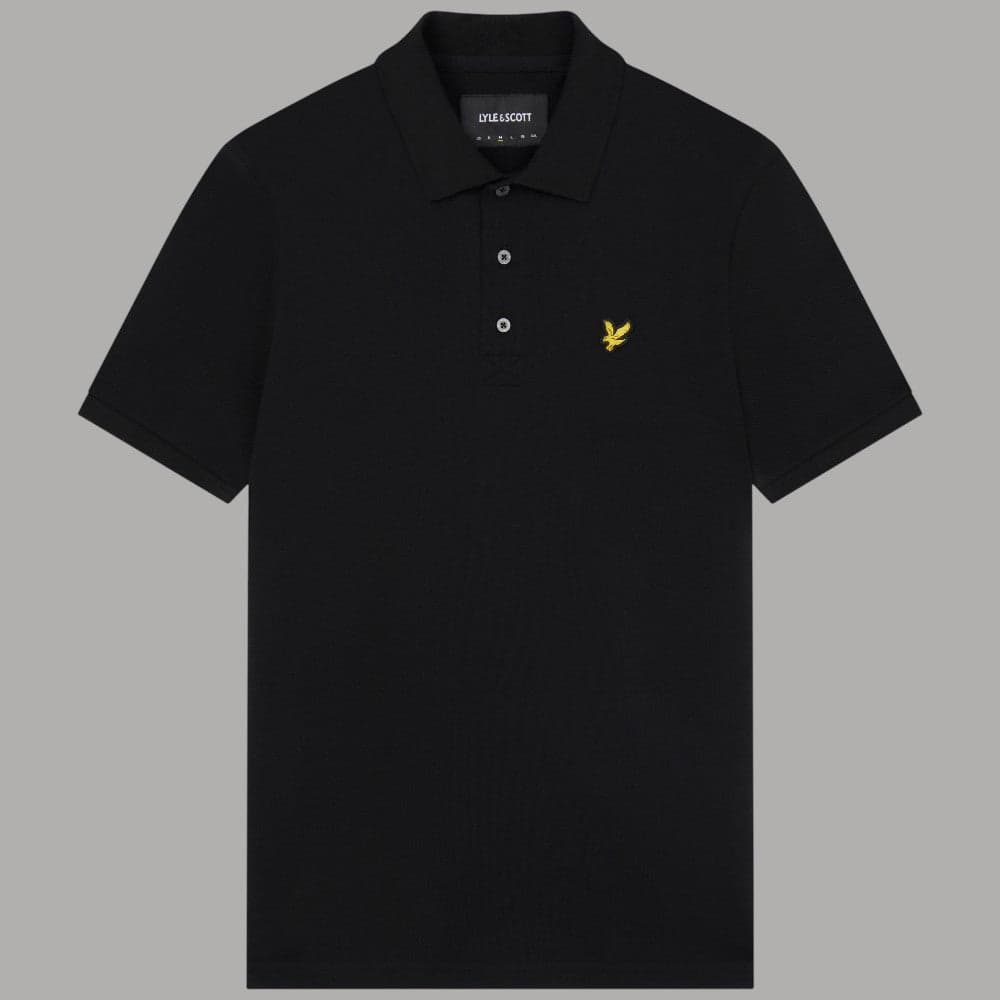 Lyle & Scott Maglietta Polo Uomo Cotone 3 Bottoni Pique - 5