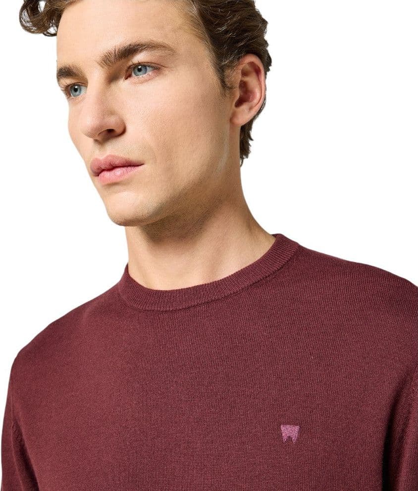 Wrangler pullover maglioncino bordò 112357203 Maglieria Wrangler