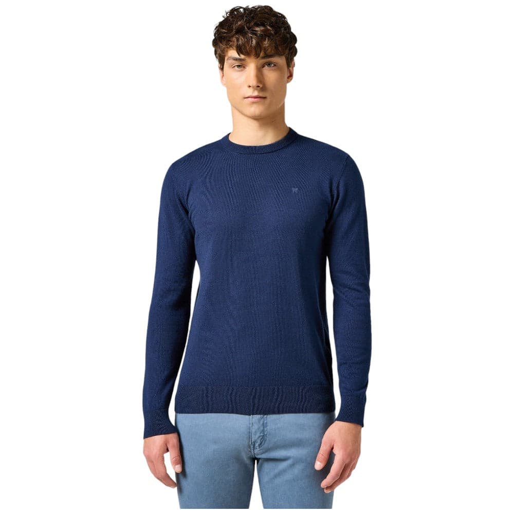 Wrangler pullover maglioncino blu 112357427 - 6
