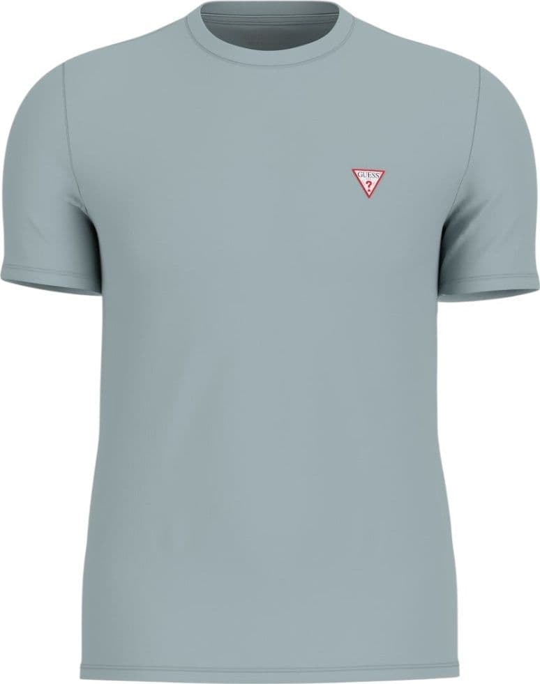 Guess t-shirt verde acqua logo piccolo M2YI36 I3Z14 G9L8 - 3