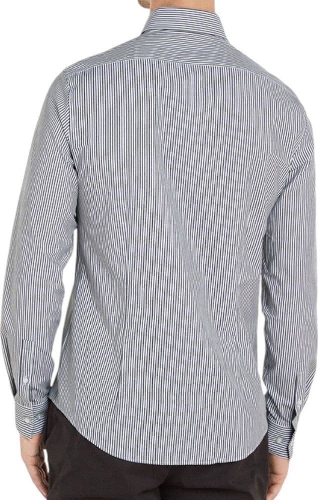 Calvin Klein camicia blu bianca a righe slim fit K10K113161 Camicie Calvin Klein