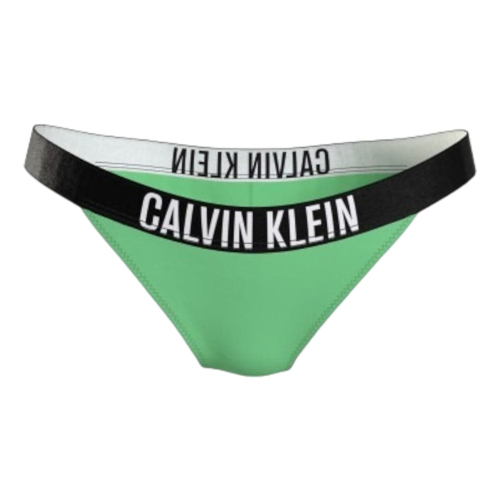 Calvin Klein costume slip bikini verde KW0KW01984 - 4