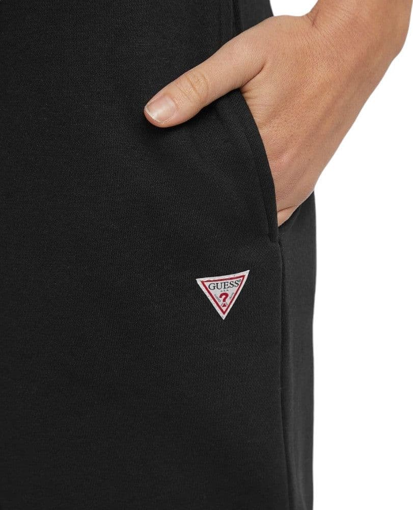 Guess pantalone tuta nero mini triangolo W4YB33KC811JBLK Pantaloni Guess Jeans