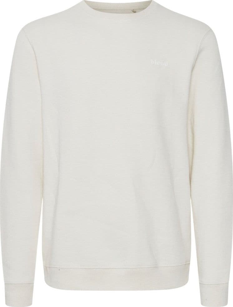 Blend felpa uomo girocollo panna 20712522 Felpe Blend