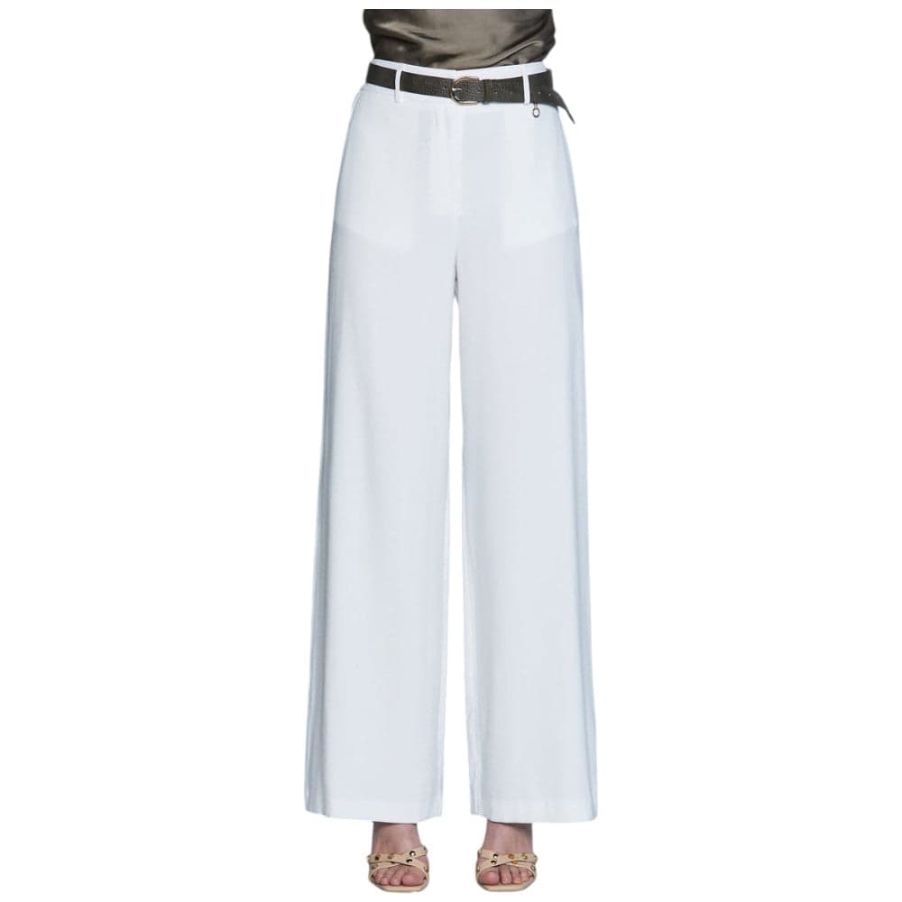 Relish pantalone bianco vita alta Preziosa RDP2507034087 - 5