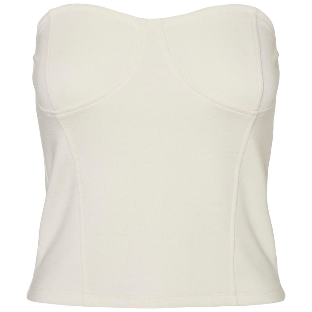 Vero Moda top corsetto panna 10290803 - 3